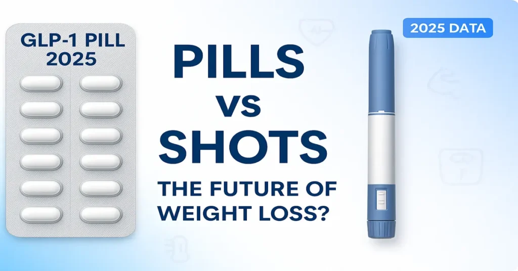 GLP-1 weight-loss pills vs shots 2025 comparison – the future of obesity treatment and safe weight loss